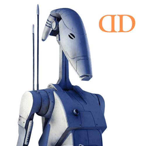 Battle Droid Inspired Printable Fan Art Files.