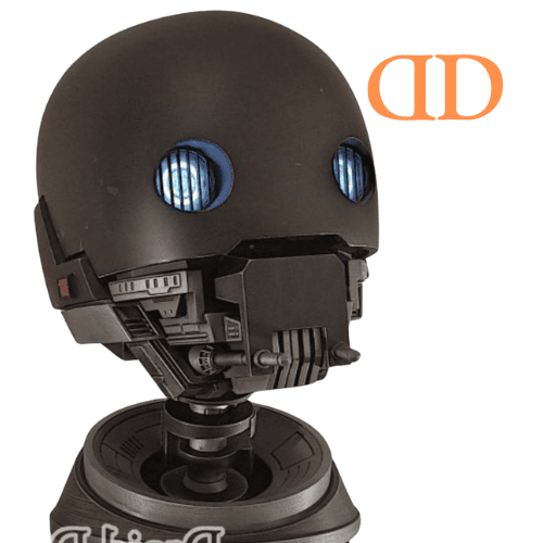 Security Droid Inspired Head/Stand Printable Fan Art Files.