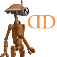 Animated (Cartoon Styled) Pit Droid Inspired  3D Printable Fan Art Files