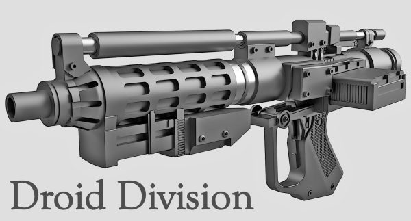 E-5 BattleDroid/Commando Droid Blaster and Bonus Macrobinoculars Inspired Printable Fan Art Files - Image 9