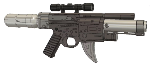 Gekko-Bounty Hunter Blaster Inspired Printable Fan Art Files - Image 9