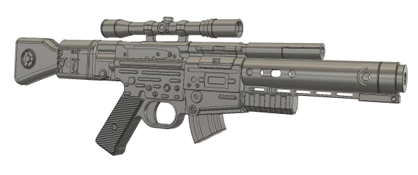 Gekko-Bounty Hunter Blaster Inspired Printable Fan Art Files - Image 3