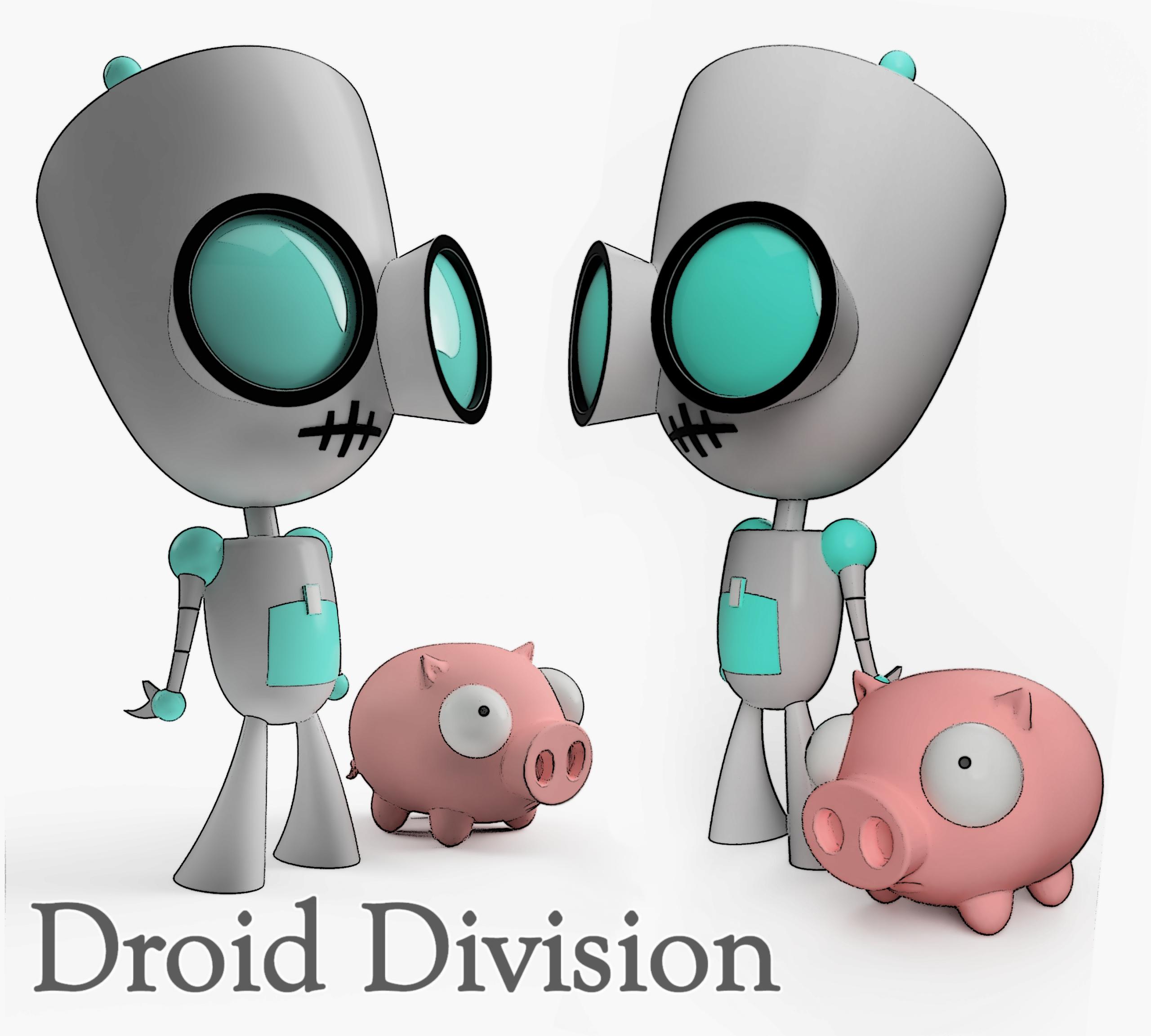 DroidDivision G Robot Inspired Fan Art Printable Files - Image 2