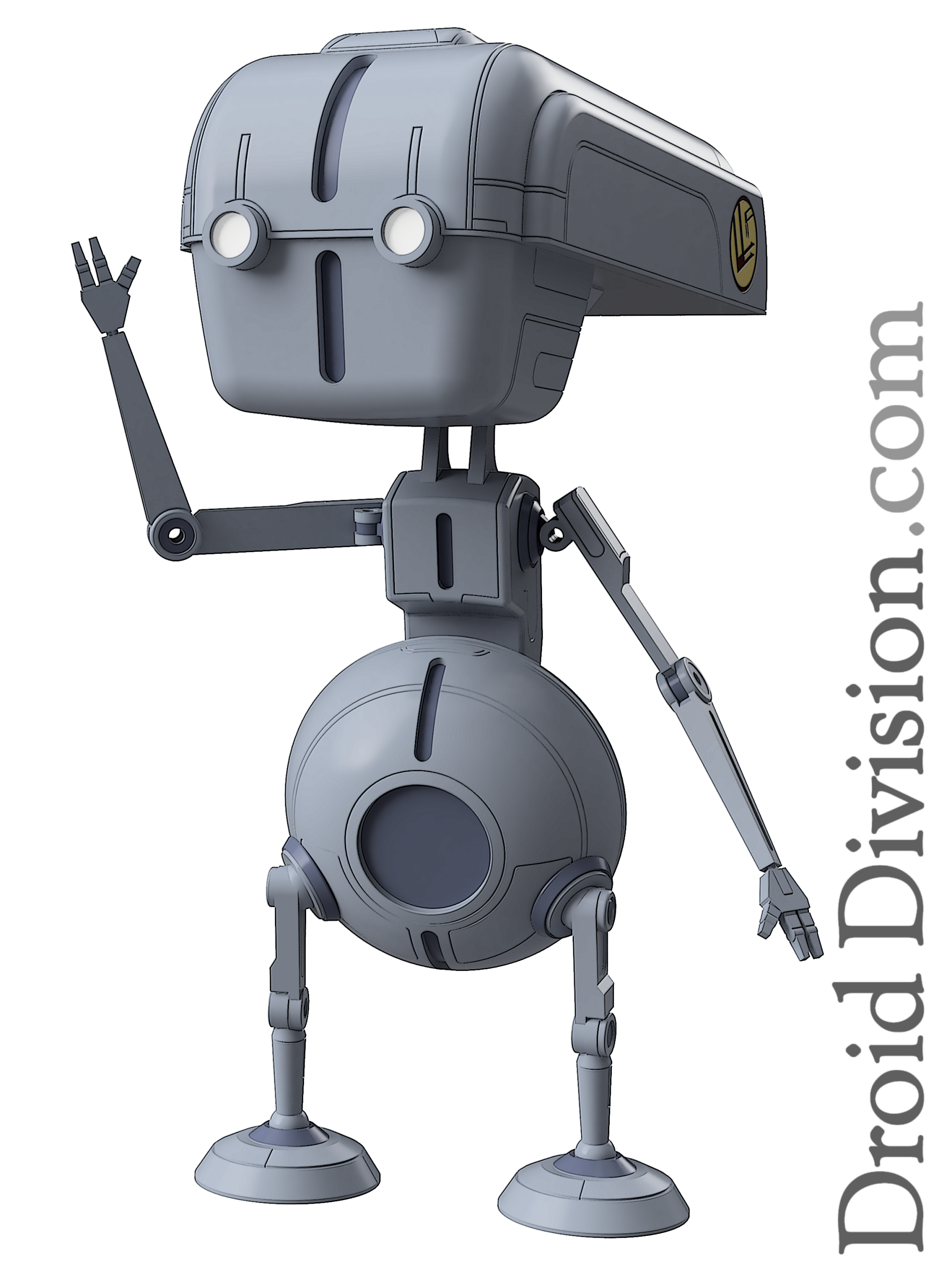 Techno-Service Droid Inspired Printable Fan Art Files - Image 6