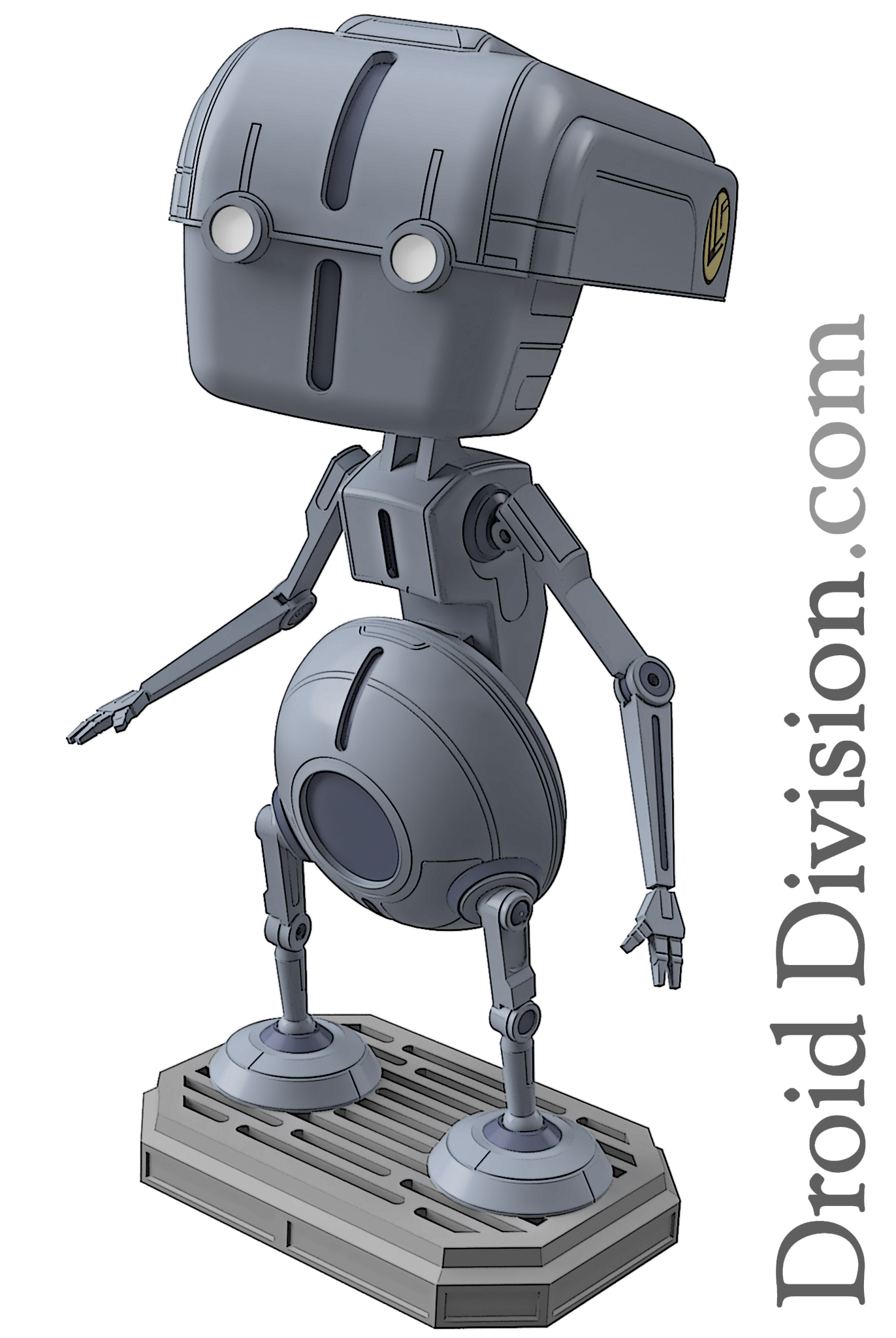 Techno-Service Droid Inspired Printable Fan Art Files - Image 5