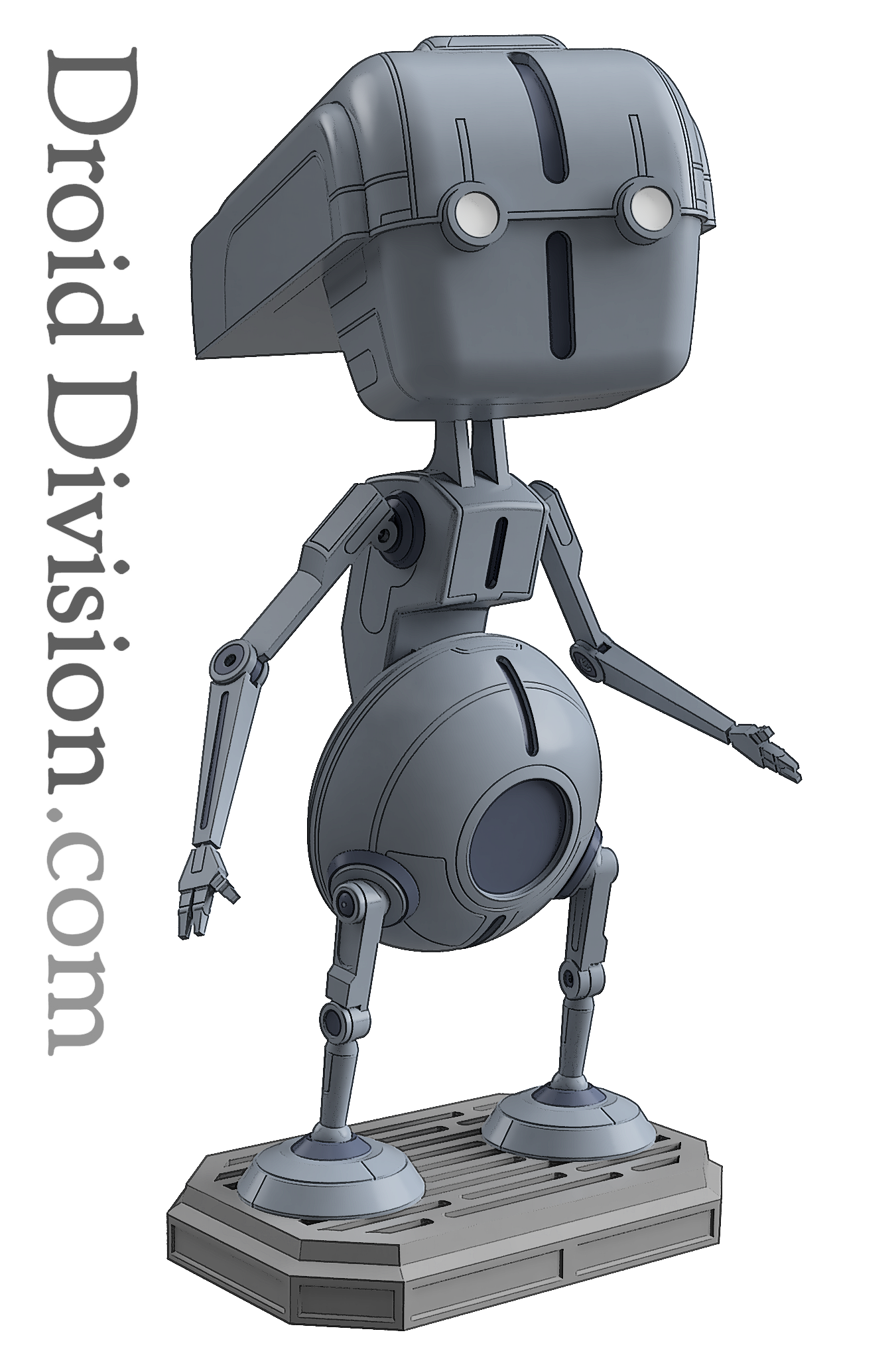 Techno-Service Droid Inspired Printable Fan Art Files - Image 3
