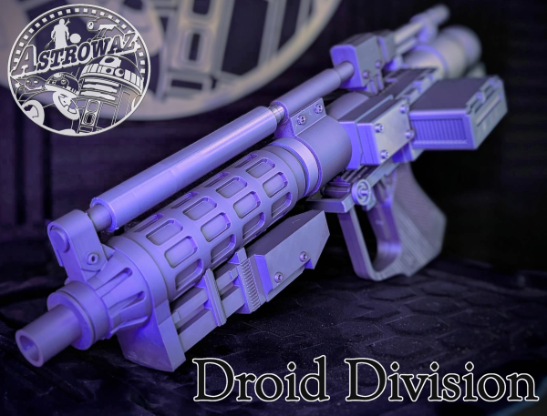 E-5 BattleDroid/Commando Droid Blaster and Bonus Macrobinoculars Inspired Printable Fan Art Files - Image 8