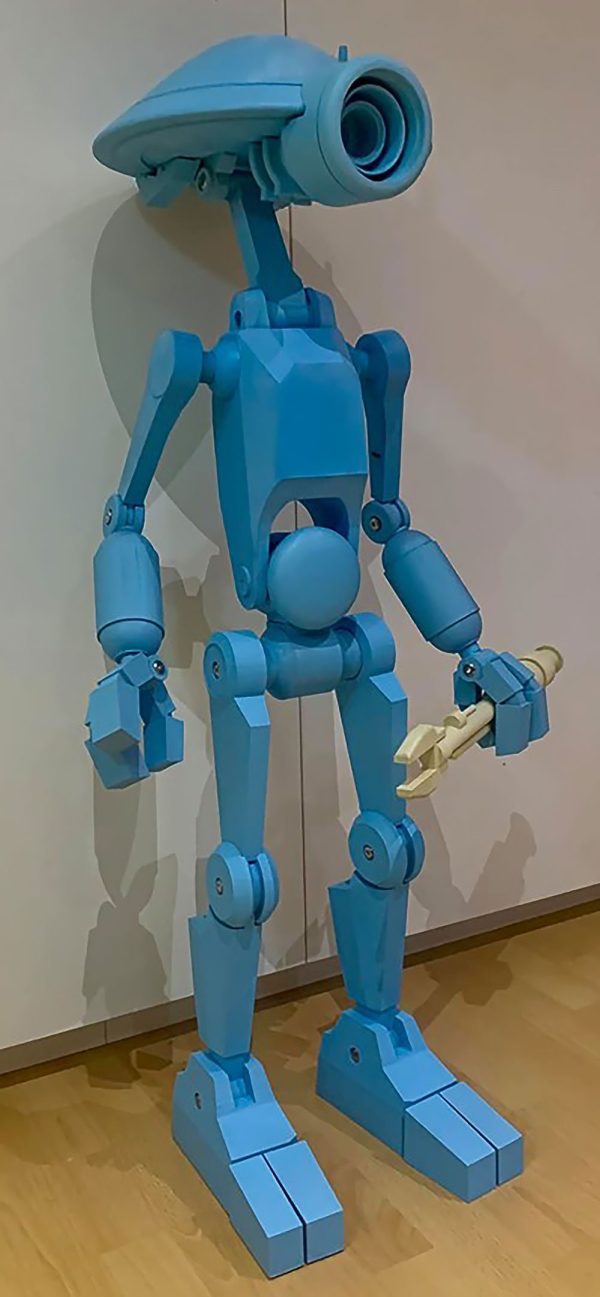 Animated (Cartoon Styled) Pit Droid Inspired  3D Printable Fan Art Files - Image 6