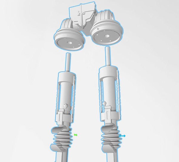 Nurse-Assassin Droid Inspired Body STL Fan Art Files (Everything But The Head) - Image 10