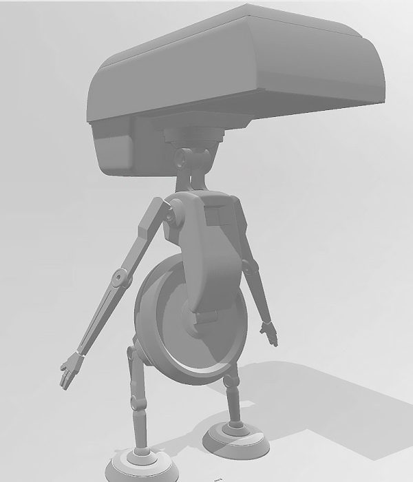 Techno-Service Droid Inspired Printable Fan Art Files - Image 10