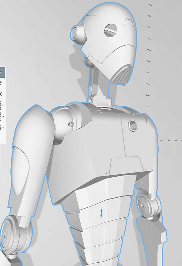 Commando Droid Inspired Printable Fan Art Files. - Image 3