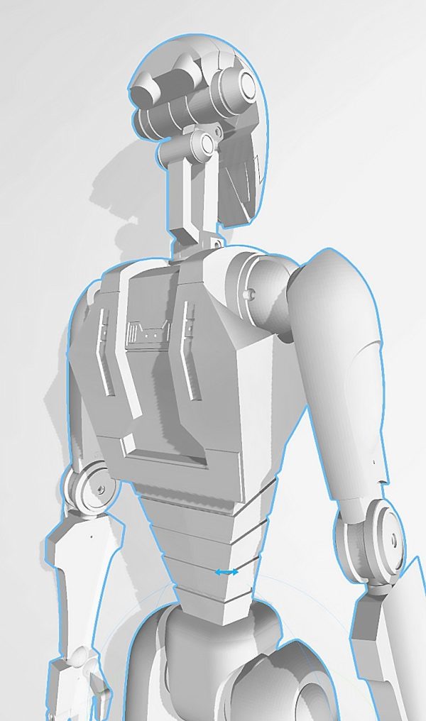 Commando Droid Inspired Printable Fan Art Files. - Image 6
