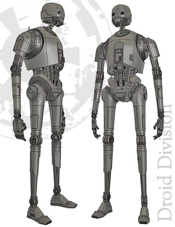 SecurityDroid Inspired Body (Everything But The Head) Printable Fan Art Files - Image 5