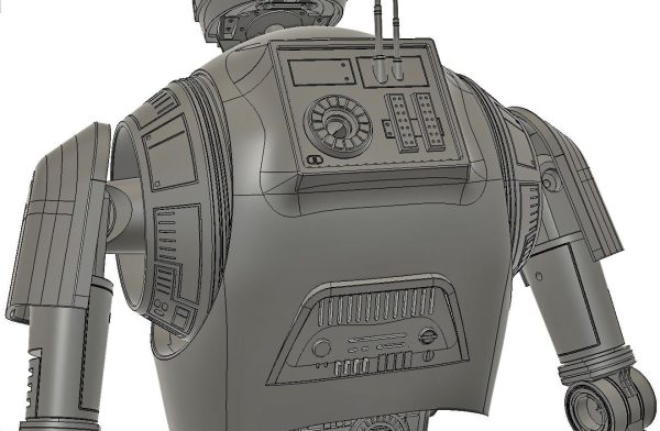 SecurityDroid Inspired Body (Everything But The Head) Printable Fan Art Files - Image 7