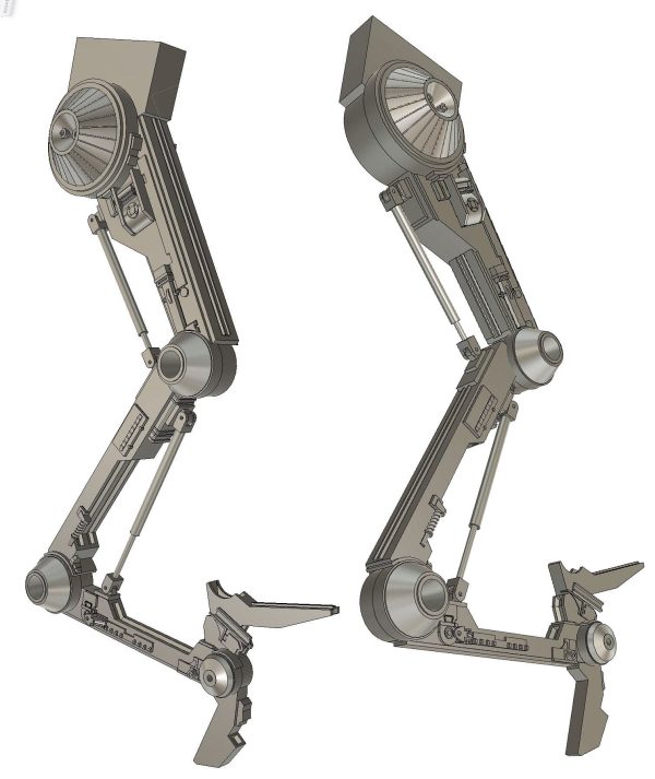 Probe Droid Inspired Fan Art Files for Full, or Studio Scale Printing. - Image 9