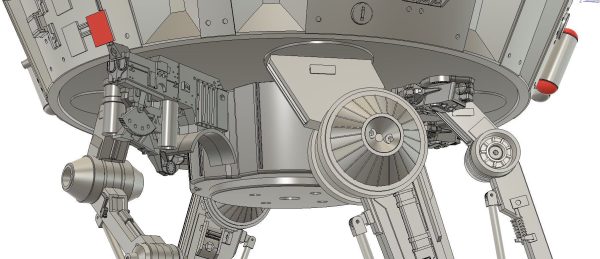 Probe Droid Inspired Fan Art Files for Full, or Studio Scale Printing. - Image 8