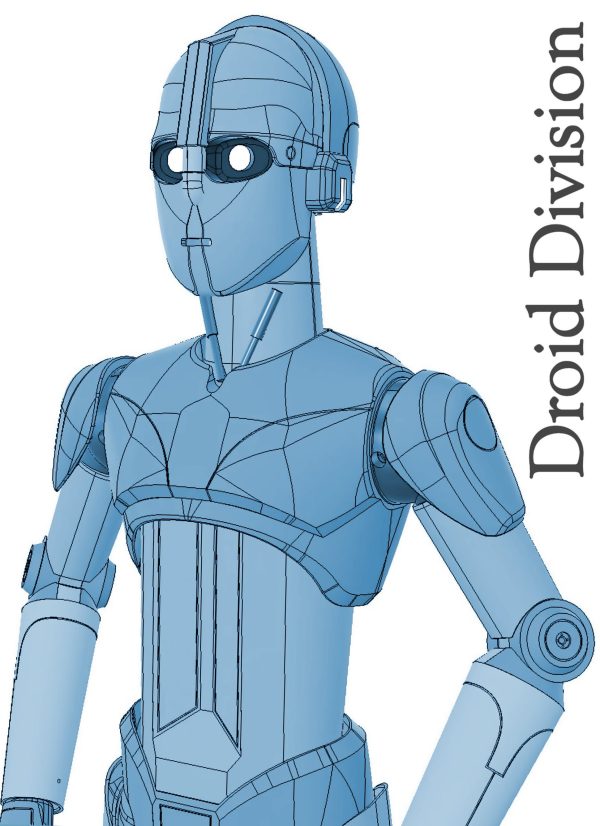 RQ Protocol Droid Inspired Printable Fan Art Files - Image 5