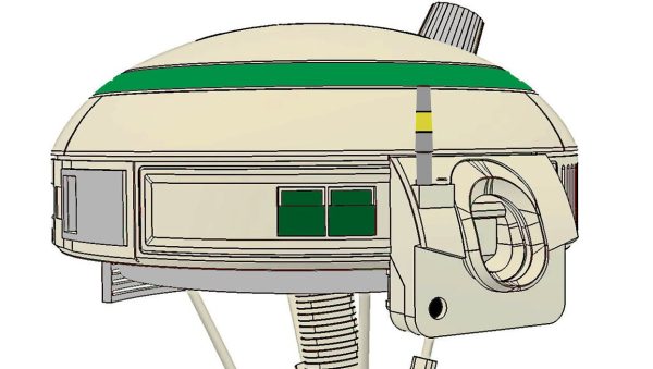 Pilot-Navigator Droid Inspired Head Display 3D Printable Files - Image 9
