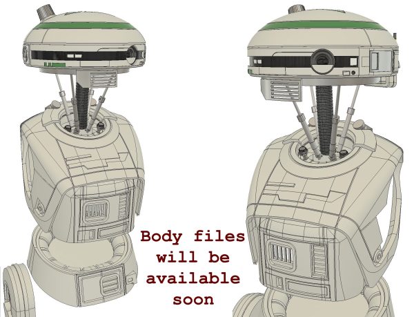 Pilot-Navigator Droid Inspired Head Display 3D Printable Files - Image 6