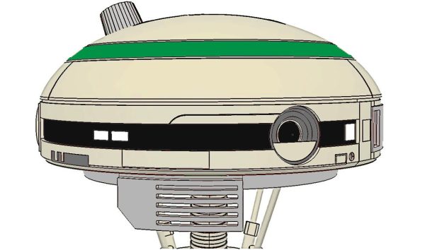 Pilot-Navigator Droid Inspired Head Display 3D Printable Files - Image 8