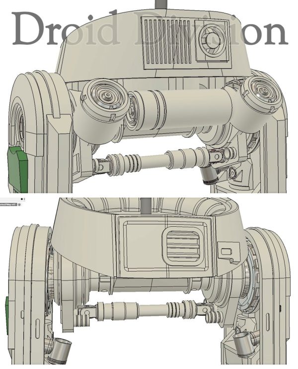 Pilot Navigator Droid Inspired Body (Everything But The Head) Printable Fan Art Files - Image 7