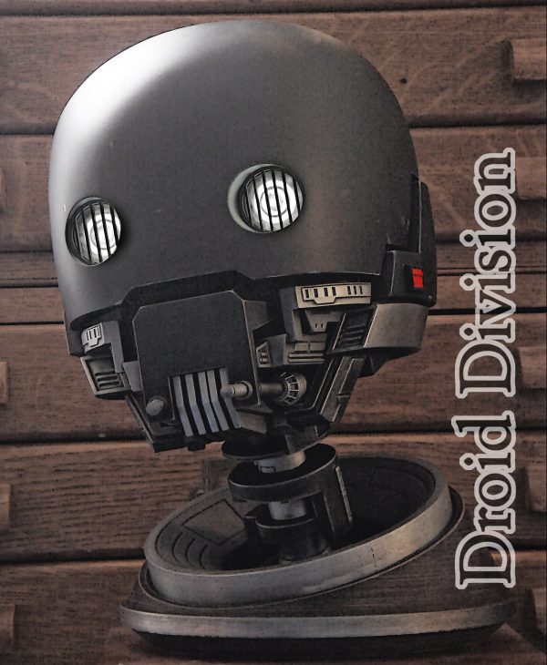 Security Droid Inspired Head/Stand Printable Fan Art Files. - Image 2