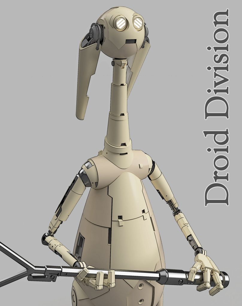 Rat Catcher Droid Inspired Fan Art STL Files for 3Dprinting - Droid ...