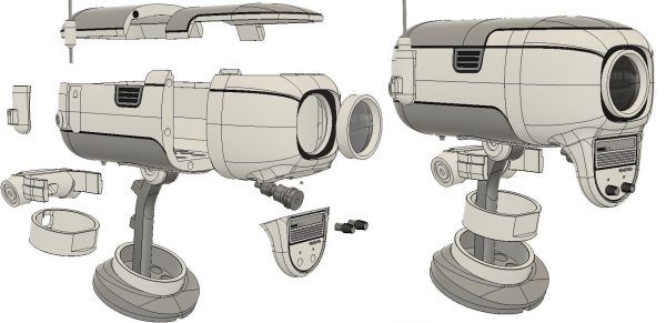 Mini-SE, and Essie Droid Inspired Fan Art STL Files for 3Dprinting - Image 9