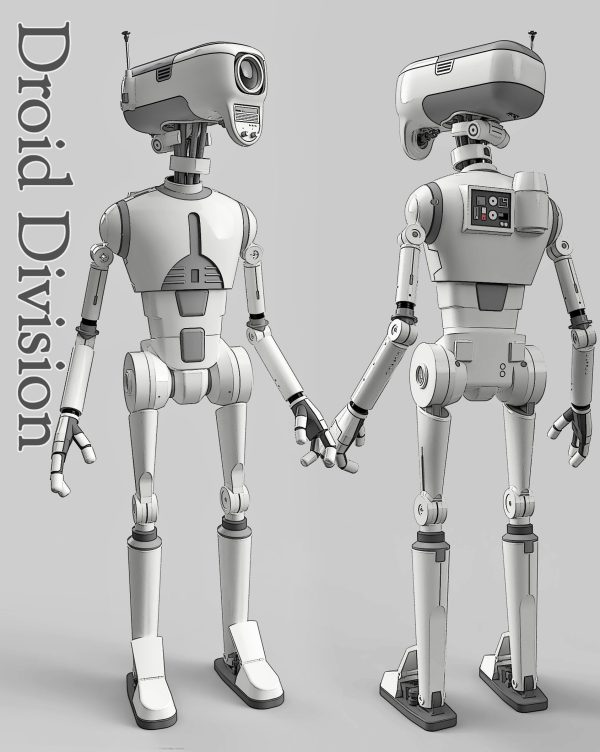 Mini-SE, and Essie Droid Inspired Fan Art STL Files for 3Dprinting - Image 5