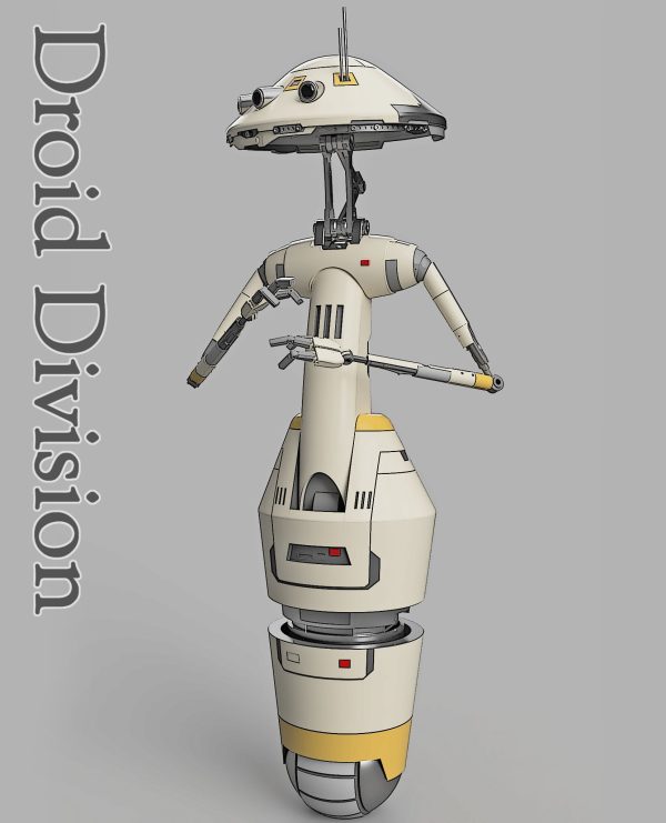 Squire Droid Inspired Fan Art STL Files for 3Dprinting - Image 8