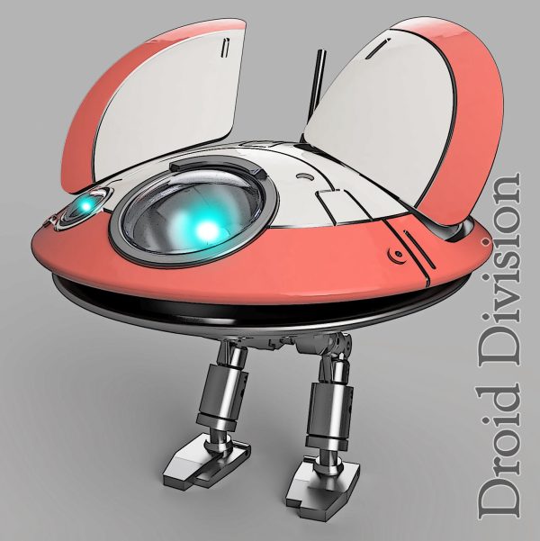 Bug Droid Inspired Fan Art STL Files for 3Dprinting - Image 3