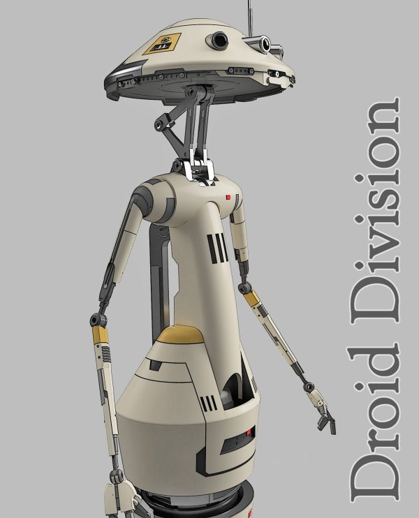 Squire Droid Inspired Fan Art STL Files for 3Dprinting - Image 9