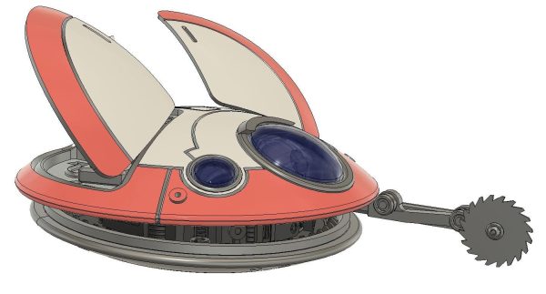 Bug Droid Inspired Fan Art STL Files for 3Dprinting - Image 8