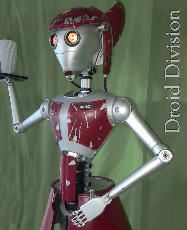Waitress Droid Inspired Fan Art STL Files for 3Dprinting - Image 3