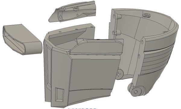 Sentry Droid Inspired Fan Art STL Files for 3Dprinting - Image 7