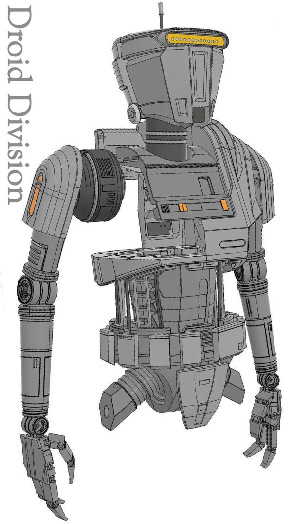 Sentry Droid Inspired Fan Art STL Files for 3Dprinting - Image 6