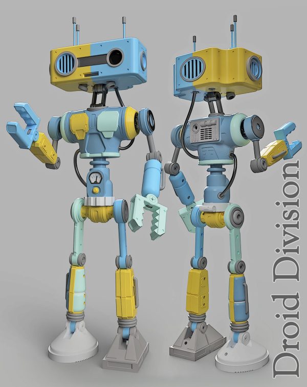 DroidDivision Custom Droid 3D Printable Fan Art Files - Image 6