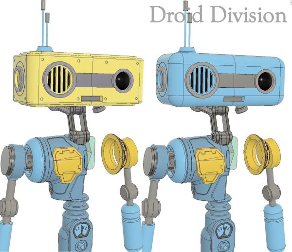 DroidDivision Custom Droid 3D Printable Fan Art Files - Image 8