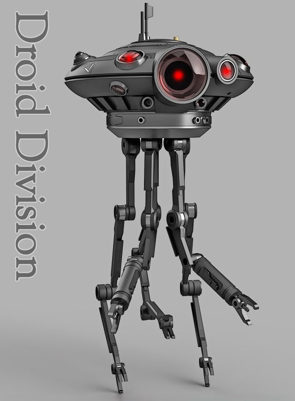 ID-10 Seeker, and Prowler Probe Droid Inspired Fan Art Printable Files - Image 10