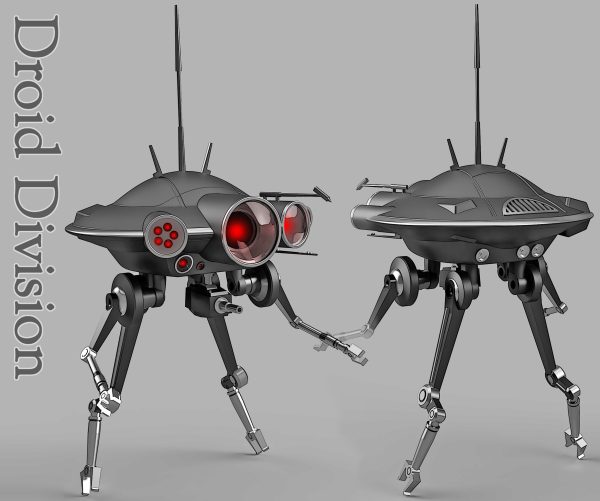 ID-10 Seeker, and Prowler Probe Droid Inspired Fan Art Printable Files - Image 6