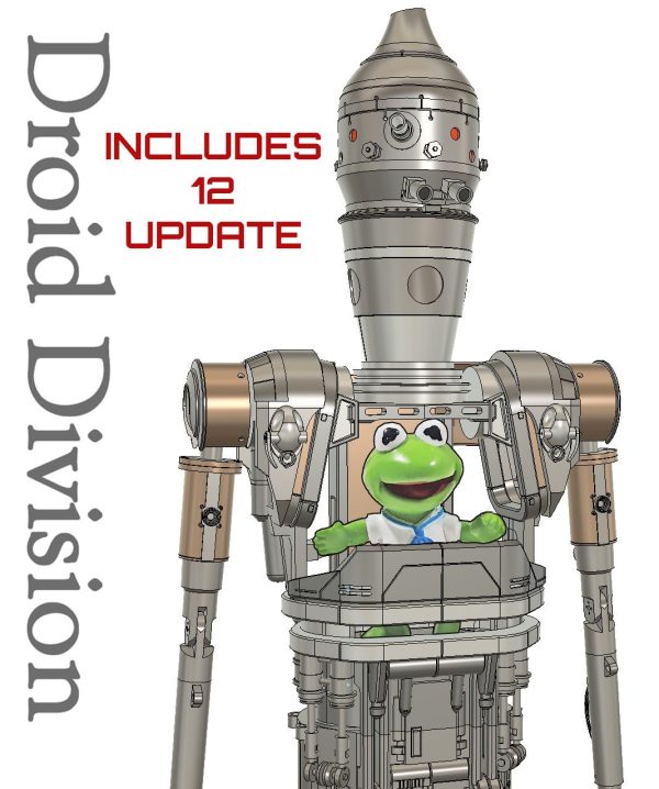Nurse-Assassin Droid Inspired Body STL Fan Art Files (Everything But The Head) - Image 2