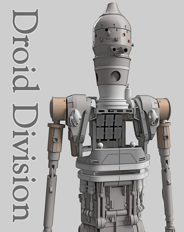 Nurse-Assassin Droid Inspired Body STL Fan Art Files (Everything But The Head) - Image 6