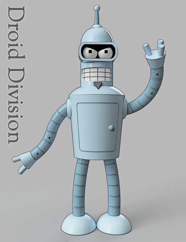 Bending Robot Inspired Fan Art Printable Files - Image 10
