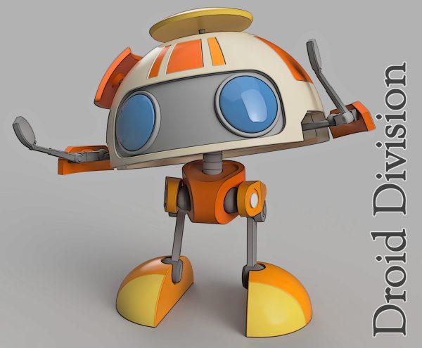 RJ Droid Inspired Fan Art Printable Files - Image 9