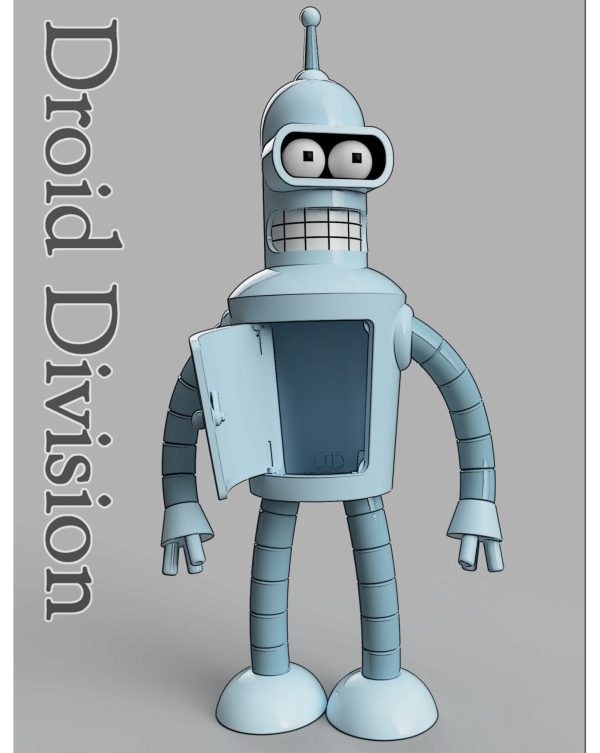 Bending Robot Inspired Fan Art Printable Files - Image 7