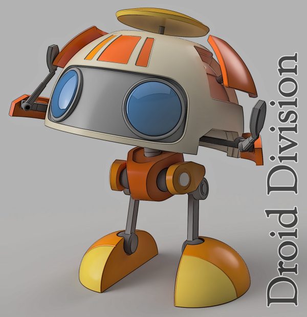 RJ Droid Inspired Fan Art Printable Files - Image 6