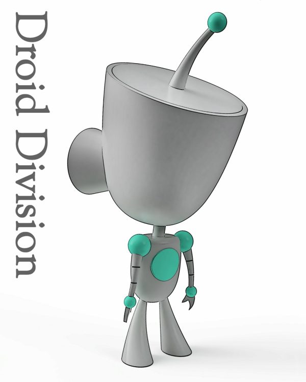 DroidDivision G Robot Inspired Fan Art Printable Files - Image 9