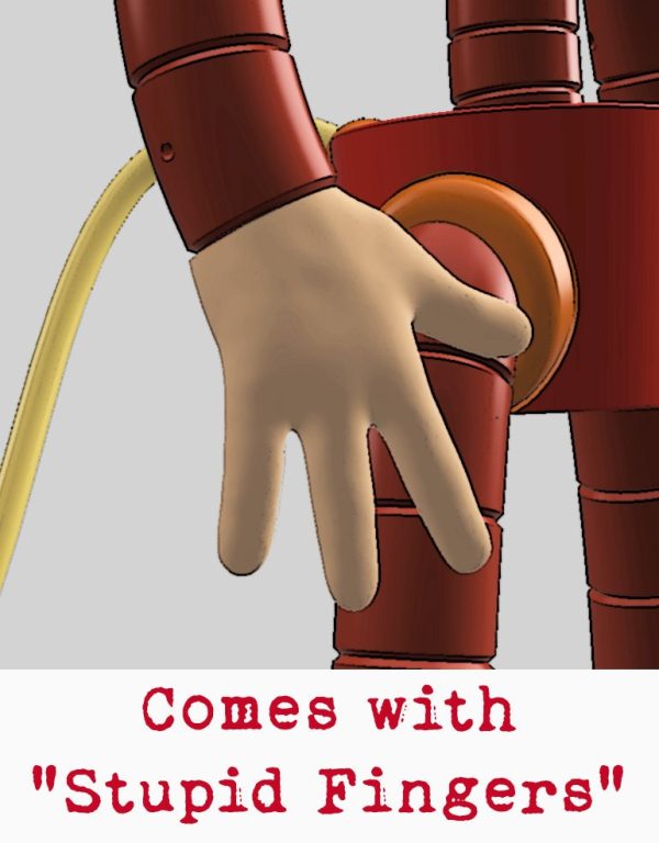 RobotDevil & Clamping Robot Inspired Fan Art Printable Files - Image 6