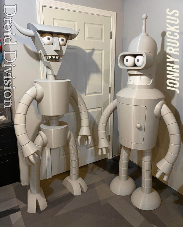 RobotDevil & Clamping Robot Inspired Fan Art Printable Files - Image 5
