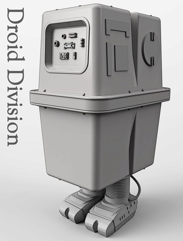Full Gonk Droid Inspired (Inc Feet) 3D Printable Fan Art Files - Image 3